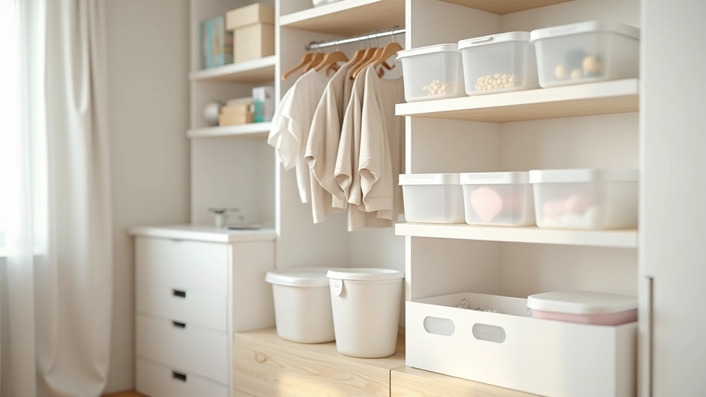 Dikey depolama çözümleri, raf sistemleri, vakum poşetleri ve çok katmanlı depolama teknikleri